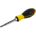 Отвёртка со сменными битами Stanley 6 предметов