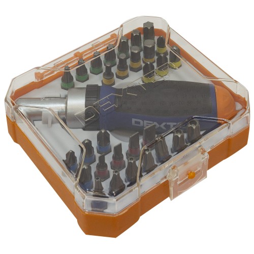 Отвёртка со сменными битами Dexter 31 предмет