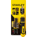 Отвёртка со сменными битами Stanley с храповым механизмом 20 предметов