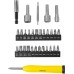 Отвёртка со сменными битами Stanley с храповым механизмом 40 предметов