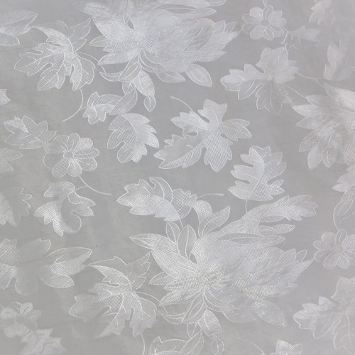 Пленка самоклеящаяся «Листья» 9107, 0.45х2 м, витраж, цвет серый