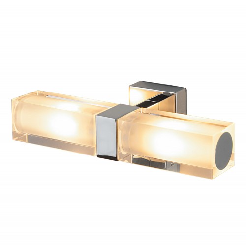 Подсветка зеркала Duplex 2xG9x28 Вт, цвет хром