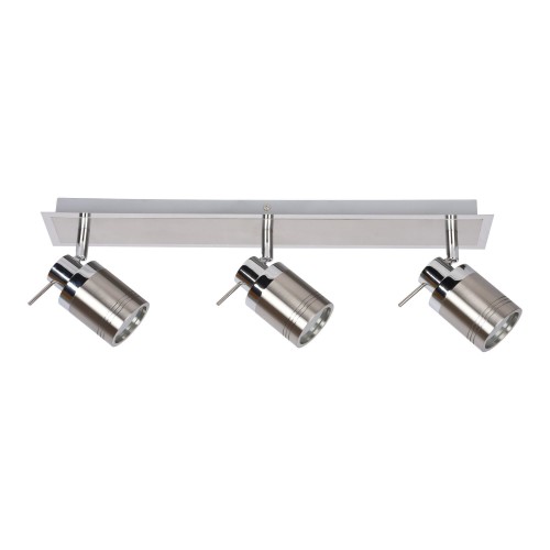 Светильник накладной Escada 3хGU10 IP44 цвет хром/никель