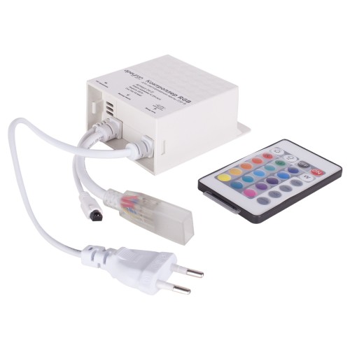 Контроллер RGB 220 В 300 Вт пульт IP44
