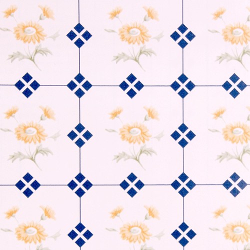 Плёнка самоклеящаяся «Цветы» 0,45х8 м