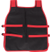 Жилет для инструмента Matrix, 510х600 мм, полиэстер, цвет чёрный/красный