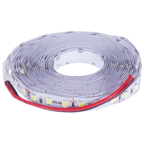 Светодиодная лента на потолок SMD 2835 120 диод/1800 Лм/14.4 Вт/м 12 В IP20 5 м холодный белый свет