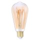 Лампа светодиодная Lexman ST64 E27 5 Вт свет янтарный
