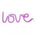 Ночник светодиодный Старт Neon «Love» на батарейках