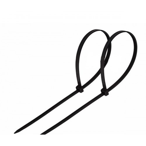 Хомуты-стяжки  250х3.6 мм REXANT кабельные нейлон (пластик) Черные min100