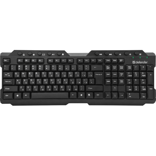 Клавиатура Defender Element HB-195 Black (45195) 
