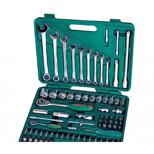 Набор инструмента 82 предмета Jonnesway 1/4\", 1/2\"DR  универсальный