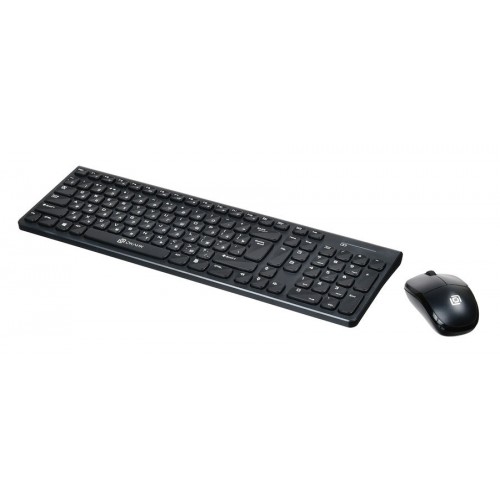 Комплект (клавиатура+мышь) OKLICK 220M черный [220M]