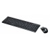 Комплект (клавиатура+мышь) OKLICK 220M черный [220M]