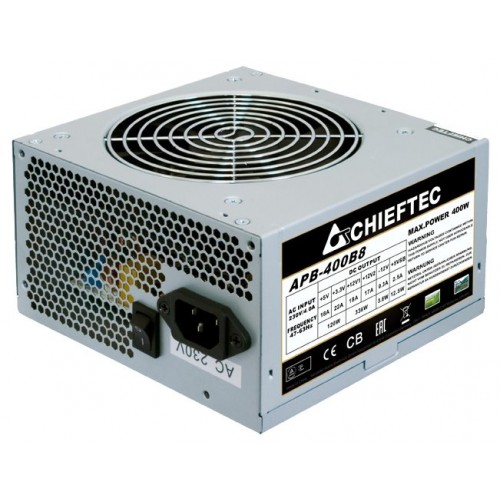 Блок питания 400W ATX Chieftec Value APB-400B8 