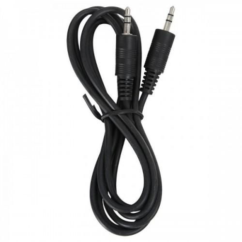 Кабель аудио NINGBO JAAC002-1.5, Jack 3.5 (m) - Jack 3.5 (m) , 1.5м, черный