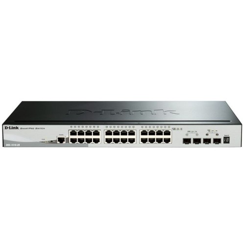 Коммутатор PoE D-link DGS-1510-28XMP/A1A