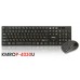 Комплект (клавиатура + мышь) Dialog Pointer RF черный [KMROP-4010U]