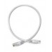 Патч-корд Lanmaster TWT-45-45-0.3-WH вилка RJ-45-вилка RJ-45 кат.5е 0.3м белый ПВХ