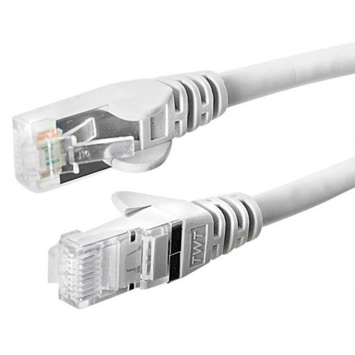 Патч-корд Lanmaster TWT-45-45-0.3-WH вилка RJ-45-вилка RJ-45 кат.5е 0.3м белый ПВХ