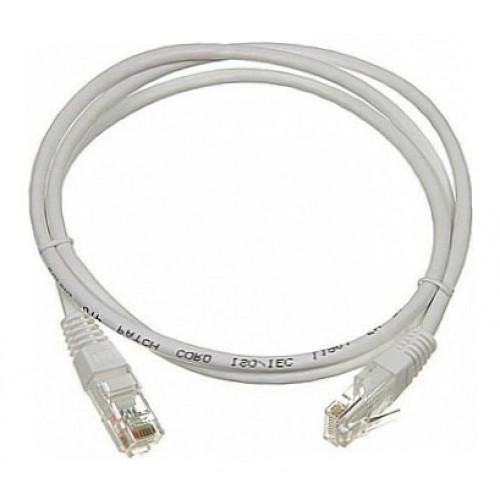 Патч-корд Lanmaster UTP TWT-45-45-1.5/6-GY вилка RJ-45-вилка RJ-45 кат.6 1.5м серый ПВХ (уп.:1шт)