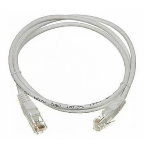 Патч-корд Lanmaster UTP TWT-45-45-2.0/6-GY вилка RJ-45-вилка RJ-45 кат.6 2м серый ПВХ