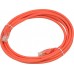 Патч-корд Lanmaster UTP LAN-PC45/U5E-3.0-OR вилка RJ-45-вилка RJ-45 кат.5е 3м оранжевый LSZH