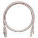 Патч-корд Lanmaster LAN-PC45/U6-2.0-GY вилка RJ-45-вилка RJ-45 кат.6 2м серый LSZH