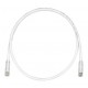 Патч-корд Panduit UTPSPL3MY вилка RJ-45-вилка RJ-45 кат.6 3м белый LSZH