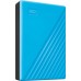 Внешний накопитель WD Original USB 3.0 4Tb WDBPKJ0040BBL-WESN My Passport 2.5\" голубой