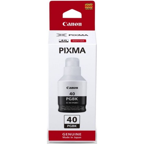 Картридж струйный Canon GI-40 BK 3385C001 черный (170мл) для Canon Pixma G5040/G6040
