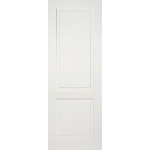 Дверь межкомнатная глухая Кристал 200х70 см цвет пломбир