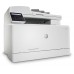 МФУ лазерный HP Color LaserJet Pro M183fw, A4, цветной, лазерный, белый [7kw56a]