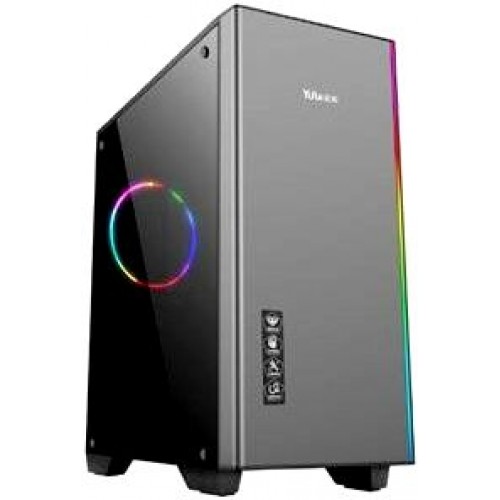 Корпус Accord JP-VI черный без БП ATX 2xUSB2.0 1xUSB3.0 audio bott PSU