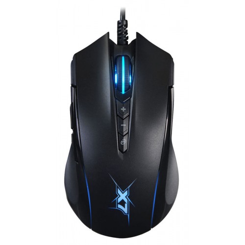 Мышь A4 X89 черный оптическая (2400dpi) USB (7but)