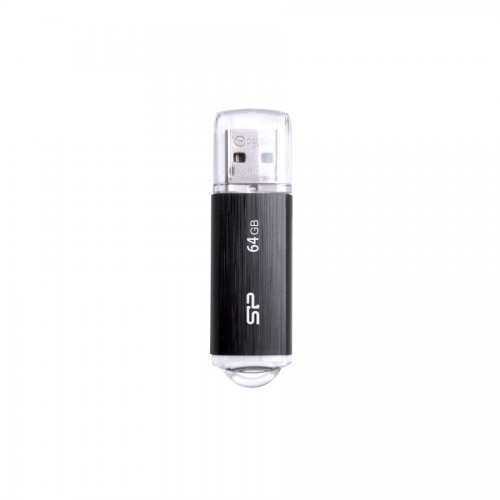 Флеш Диск Silicon Power 64Gb Ultima U02 SP064GBUF2U02V1K USB2.0 черный