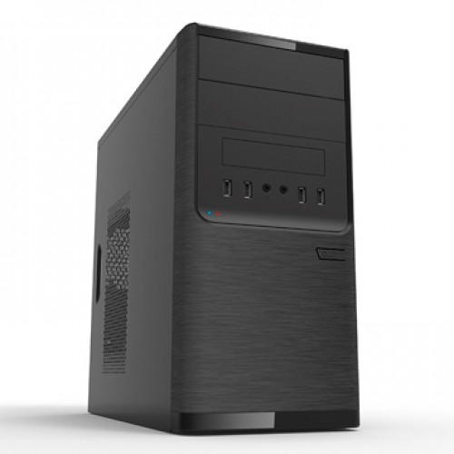 Корпус MidiTower Powerman ES701 Black PM-450ATX  