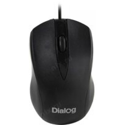 Мышь MOC-15U Dialog Comfort Optical - 3 кнопки + ролик прокрутки, USB