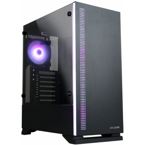 Корпус ZALMAN S5, ATX, BLACK, WINDOW