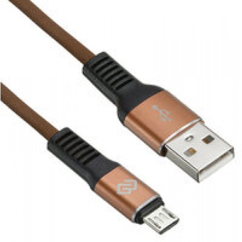 Кабель Digma USB A (m) micro USB B (m) 0.15м коричневый