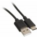 Кабель USB Type-C (m) USB A(m) 1м черный