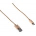 Кабель Buro Braided BHP RET MICUSB-BR USB A(m) micro USB B (m) 1м золотистый