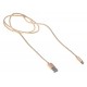 Кабель Buro Braided BHP RET MICUSB-BR USB A(m) micro USB B (m) 1м золотистый