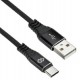 Кабель Digma USB A(m) USB Type-C (m) 1.2м черный