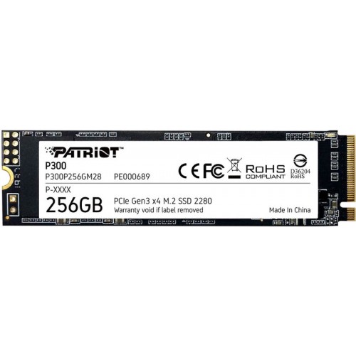 Накопитель SSD Patriot PCI-E x4 256Gb P300P256GM28 P300 M.2 2280