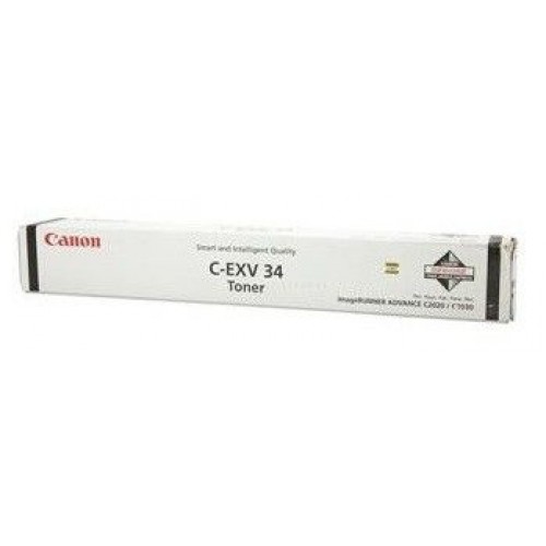 Картридж (тонер) CANON C-EXV34 TONER BK EUR iR-ADV C2020/C2030