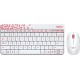 Комплект (клавиатура + мышь) Logitech Wireless Desktop MK240 Nano White (920-008212)