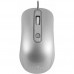 Мышь Oklick 155M серебристый оптическая (M-718)
