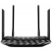 Роутер беспроводной TP-Link Archer A6 AC1350 10/100/1000BASE-TX черный