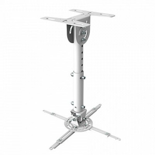 Универсальное потолочное крепление для проектора Wize WPA-W, до 12 кг, белый